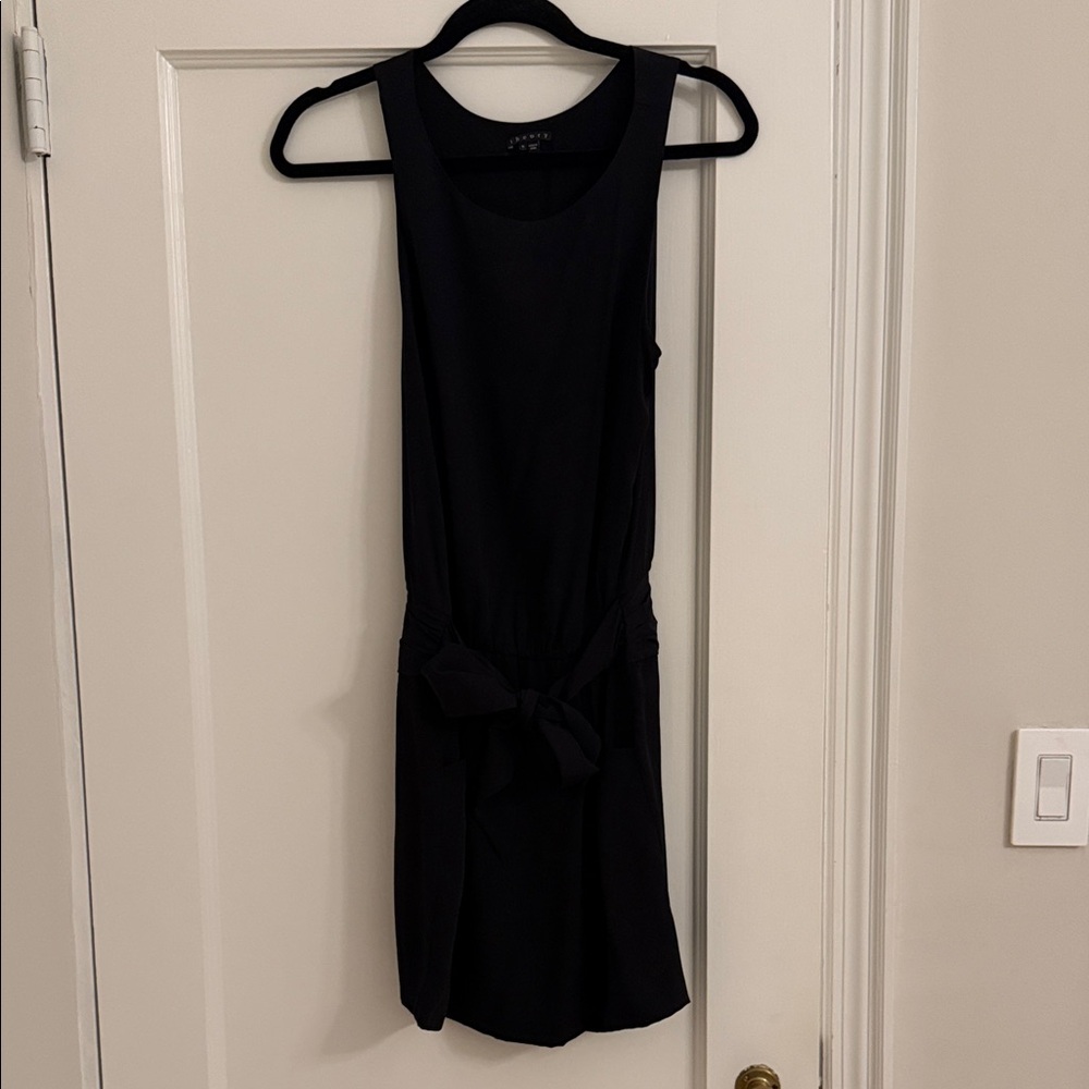 Theory Black Mini Dress